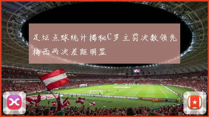 足坛点球统计揭秘C罗主罚次数领先梅西两次差距明显